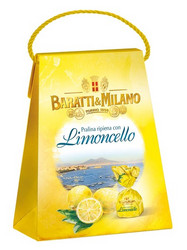 Продуктови Категории Шоколади Baratti & Milano Пралина от бял шоколад с пълнеж от крем от лимонен ликьор 150 гр